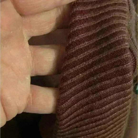 Torrid Sleeveless Tank Burgundy Ribbed Sweater Bodycon Dress, Womens Size 1 - Picture 7 of 10